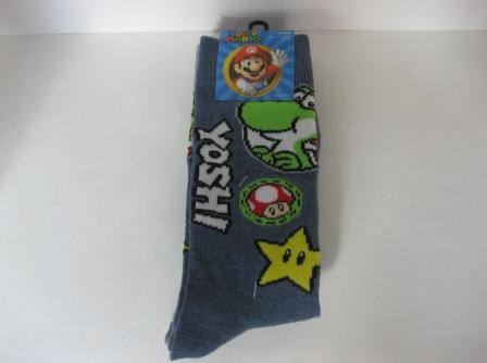 Yoshi Crews Size 10-13 (NEW) - Socks